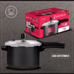 Panela de Pressão Panelux 4,5L Prata Fechamento Externo Magnific na Magazine Luiza