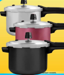 Panela de Pressão Panelux 4,5L Prata Fechamento Externo Magnific na Magazine Luiza