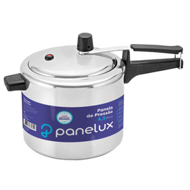 Panela de Pressão Panelux Alumínio Polido 4,5L Classic na Gazin