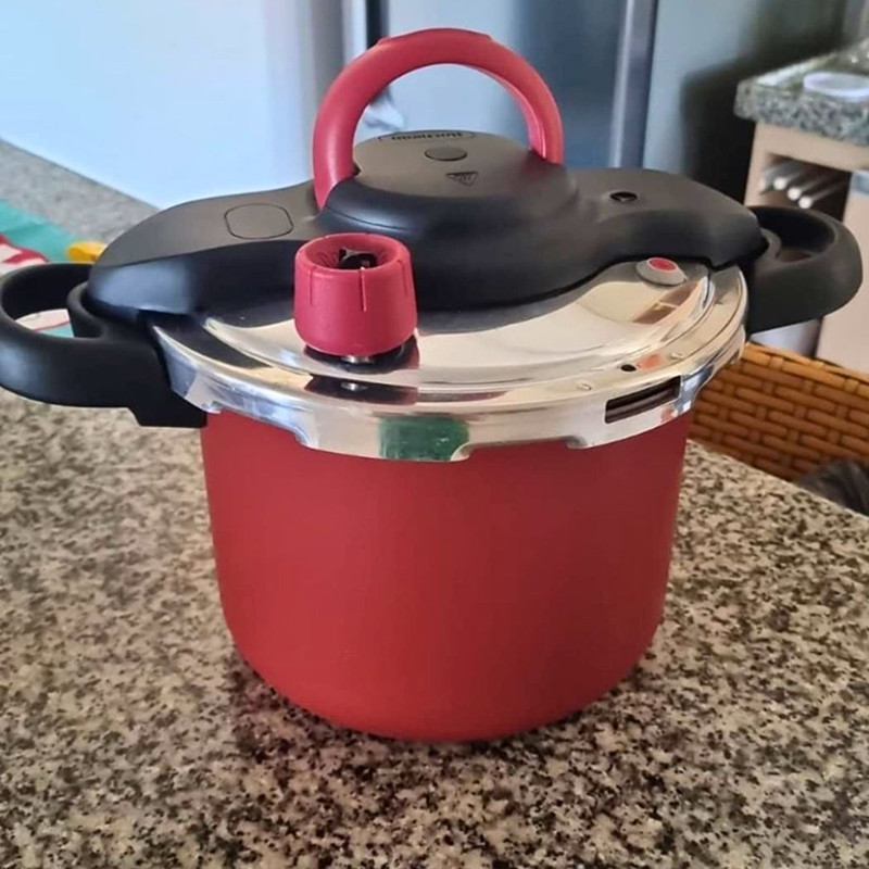 Panela De Pressão Rochedo Clipso Vermelha na Amazon