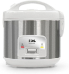Panela Elétrica de Arroz EOS 5 Xícaras Inox Branca com Tampa de Vidro Clear Glass EPA05BI 110V na Amazon