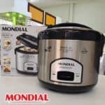 Panela Elétrica de Arroz, Mondial, Preto/Inox, 500W, 110V – PE-43-6X na Amazon