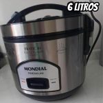 Panela Elétrica De Arroz, Mondial, Preto/inox, 500w, 220v na Amazon