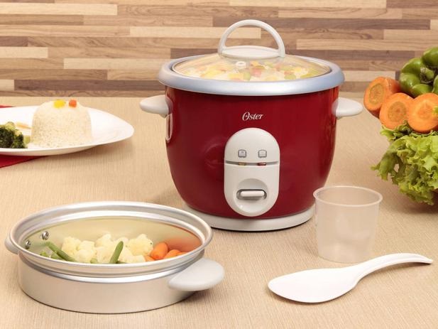 Panela Elétrica de Arroz, Vermelho, 110v, Oster na Amazon