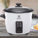 Panela Elétrica Electrolux vapor arroz capacidade 1,3L 127V na Amazon