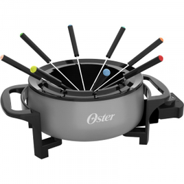 Panela Elétrica Oster Para Fondue ONFD100 1000W 110V Cinza na Girafa