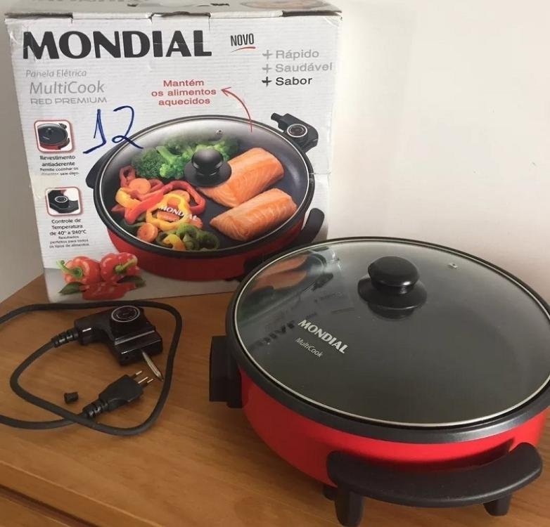 Panela Elétrica Redonda Mondial, PE-28 na Amazon