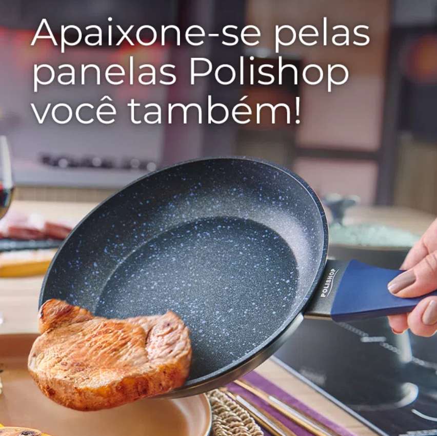 Panela Polishop iChef Home Sauté Petit Shark Series 20cm na Magazine Luiza