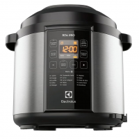 Panela Pressão Elétrica Electrolux Digital Capacidade 6L Silenciosa Segura 10 Travas Segurança PCC20 na Amazon