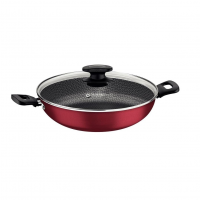 Panela Wok Aluminio, Loreto, Tramontina, Vermelho, 28 Cm na Amazon