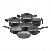 Panelux Conjunto Panelas Alum 7 Pcs Aa St Pra/Preto Maximum 2 na Amazon