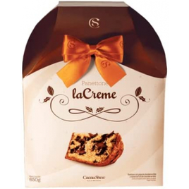 Panetone Chocotone La Creme Recheio De Trufa E Gotas De Chocolate Cacau Show 650g na Amazon
