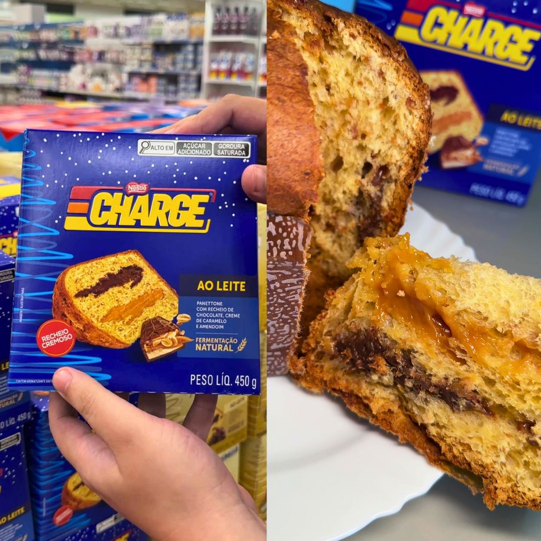 Panettone CHARGE 450g na Amazon