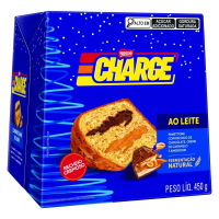 Panettone Charge Ao Leite Com Recheio Cremoso 450g na Drogaria Araujo