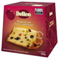 Panettone Frutas Cristalizadas 300g - Delice na Americanas