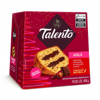Panettone TALENTO Avelã 450g na Amazon