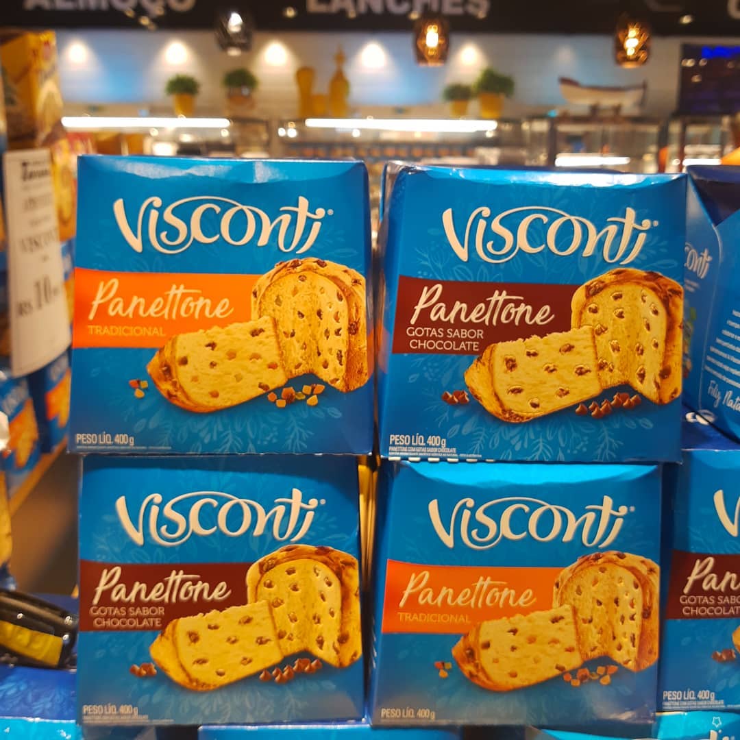 Panettone Visconti 400G na Amazon