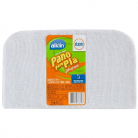 Pano De Pia Duplo Alvejado, Branco, 28 X 28 Com, Alklin na Amazon