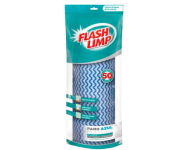 Pano Multiuso Rolo Com 50 Unidades Lavável E Secagem Rápida – Flash Limp na Amazon
