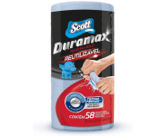 Pano Reutilizável em Rolo, Azul, 58 Folhas – Scott Duramax na Amazon