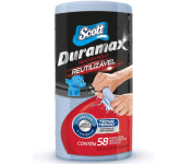 Pano Reutilizável em Rolo, Azul, Scott Duramax 58 Folhas na Amazon
