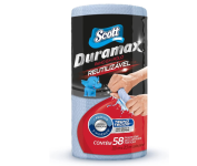 Pano Reutilizável em Rolo, Azul, Scott Duramax -58 Folhas na Amazon