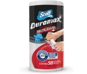 Pano Reutilizável em Rolo, Branco, 58 folhas – Scott Duramax na Amazon