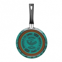 Panquequeira E Tapioqueira Antiaderente Decorada, 22cm, Viva Rochedo Sabores, Azul na Amazon