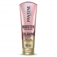 Pantene Booster Proteção Colágeno Hidrata & Resgata Pré E Pós Coloração 90Ml Rosa na Amazon