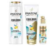Pantene Kit PRO-V Miracles Equilíbrio Raiz e Pontas com Shampoo, Condicionador e Sérum na Amazon