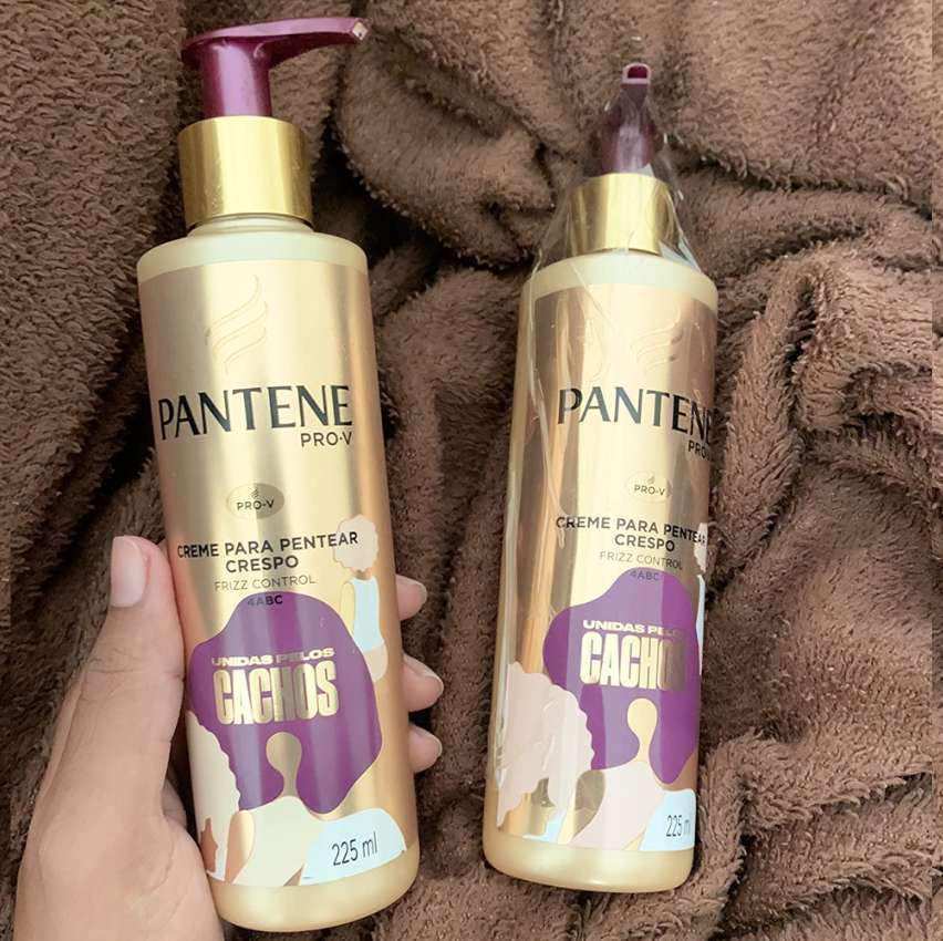 Pantene – Creme de Pentear Cachos, Frizz Control, de Cabelo Cacheado, Cachos 3C e 3ABC, 225 ml na Amazon