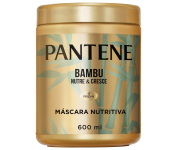 Pantene – Máscara Nutritiva Bambu Nutre e Cresce, com Óleo Capilar de Rícino e Cafeína, Tratamento Capilar Reparador, 600 ml na Amazon