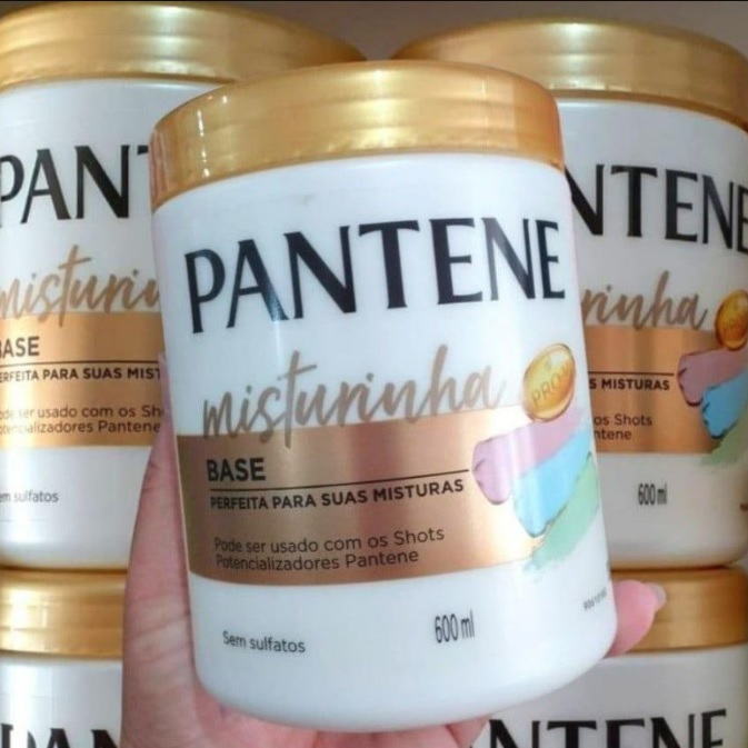 Pantene – Misturinha, Base para Misturas, Creme de Hidratação, sem Sulfatos, 600 ml na Amazon