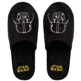Pantufa Slipper Darth Vader Star Wars Preto na Riachuelo