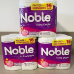 Papel Higiênico Folha Dupla Noble 16 Rolos 20m na Magazine Luiza
