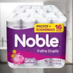 Papel Higiênico Folha Dupla Noble 16 Rolos 20m na Magazine Luiza