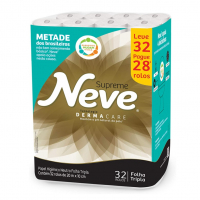 Papel Higiênico Neve Supreme - 32 Rolos na Amazon