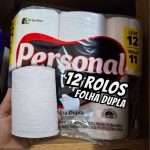 Papel Higiênico VIP Folha Dupla, Personal, 12 unidades na Amazon
