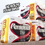 Papel Higiênico VIP, Folha Dupla, Personal, 16 unidades, Branco (Embalagem pode variar) na Amazon