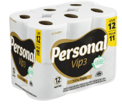 Papel Higiênico Vip Folha Tripla Com 12 Rolos De 20M – Personal na Amazon