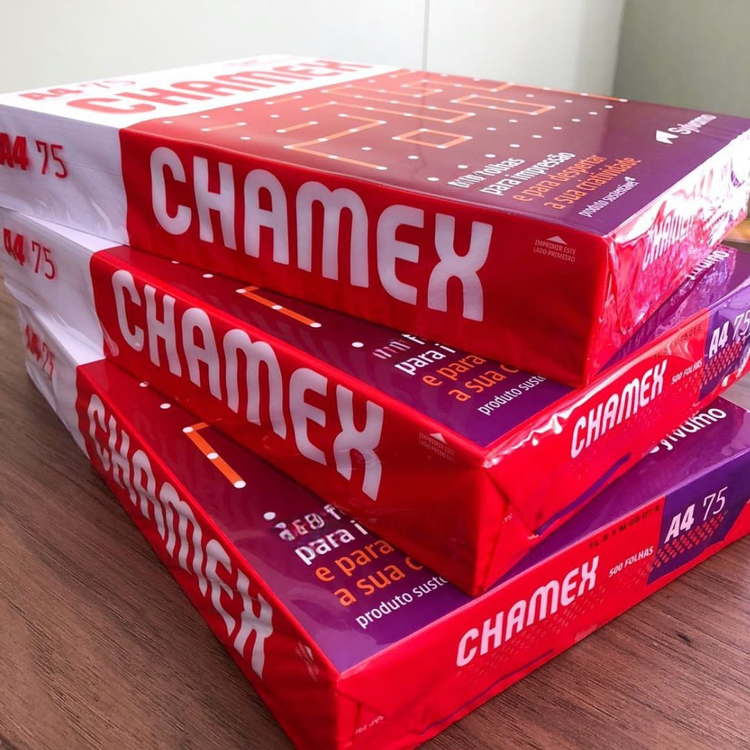 Papel Sulfite, Chamex, A4, 75 Gramas, Pacote De 300 Folhas na Amazon