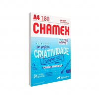Papel Sulfite Lettering A4 180g 210x297 Com 50 Folhas - Chamex na Amazon