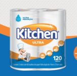 Papel Toalha Kitchen Ultra 120 Folhas na Amazon