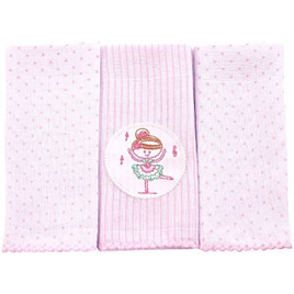 Papi Textil Poá Dançarina Paninho de Boca Rosa - 32x32cm na Amazon