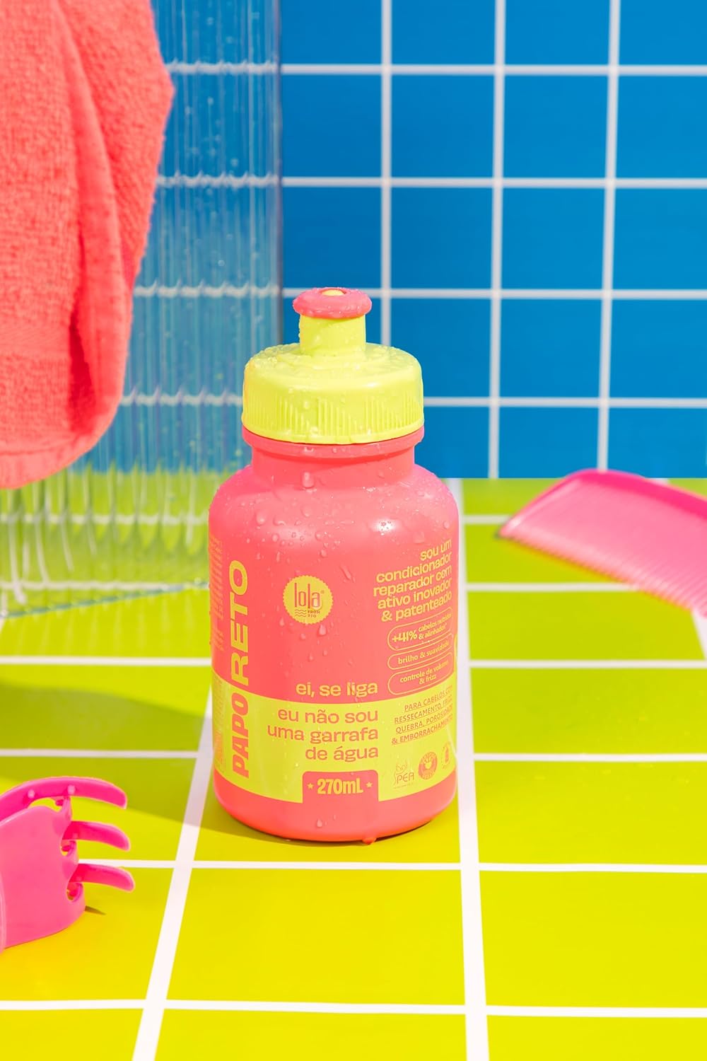 Papo Reto Condicionador 270ml , Lola Cosmetics na Amazon