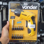 Parafusadeira A Bateria 3,6 V, Carregador Bivolt, Jogo Com 12 Acessórios, Pbv 120, Vonder. na Amazon