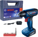 Parafusadeira Furadeira Bosch GSR 1000 Smart 12V com 1 bateria, 1 carregador e maleta na Amazon
