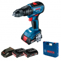 Parafusadeira Furadeira Impacto Bosch GSB 18V-50 18V Brushless Com 2 Baterias 1 Carregador E Maleta na Amazon