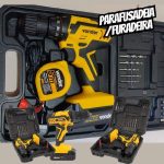 Parafusadeira/Furadeira com Bateria, Carregador Bivolt Automático, Pfv 012 Vonder 12 V na Amazon