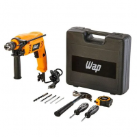 Parafusadeira/furadeira De Impacto Wap Efpi 700k10 3/8 700w Com Maleta E Kit 11 Acessórios na Carrefour